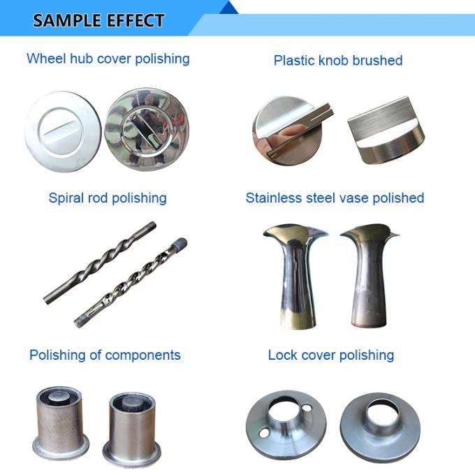 धातु पॉलिशिंग विनिर्माण स्वचालित रोटरी सतह डबल साइड रोटरी शाफ्ट पीसने और पॉलिशिंग मशीन 2