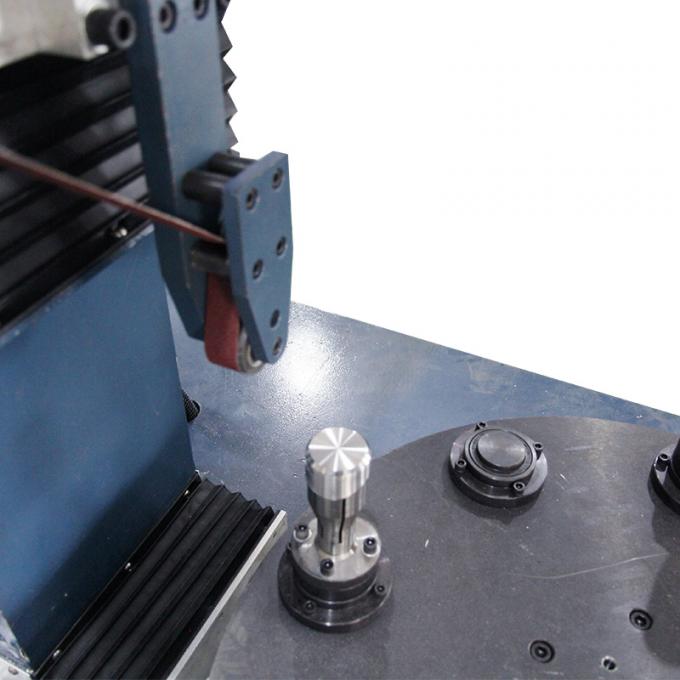 No.4 बाहरी कवर धातु औद्योगिक डबल हेड सैंडिंग डिस्क पॉलिशिंग मशीन तार ड्राइंग मशीन के लिए स्टील तार 7