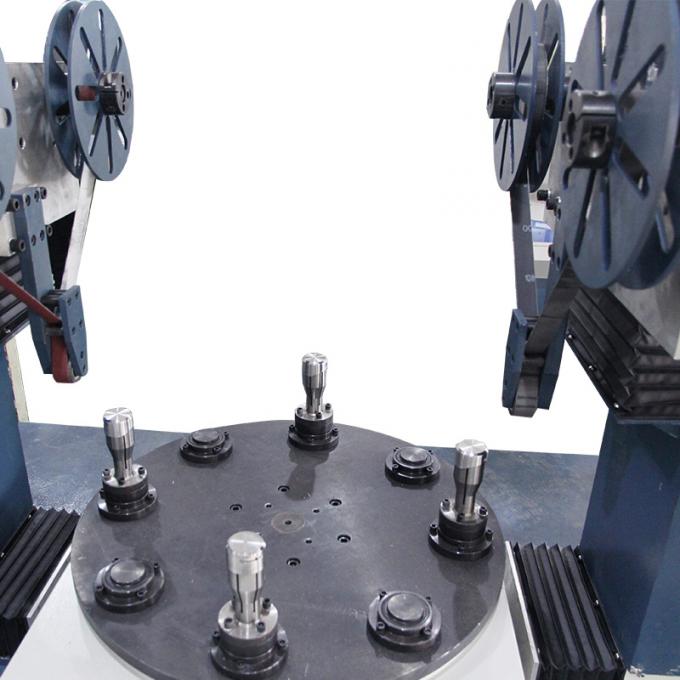 No.4 बाहरी कवर धातु औद्योगिक डबल हेड सैंडिंग डिस्क पॉलिशिंग मशीन तार ड्राइंग मशीन के लिए स्टील तार 6