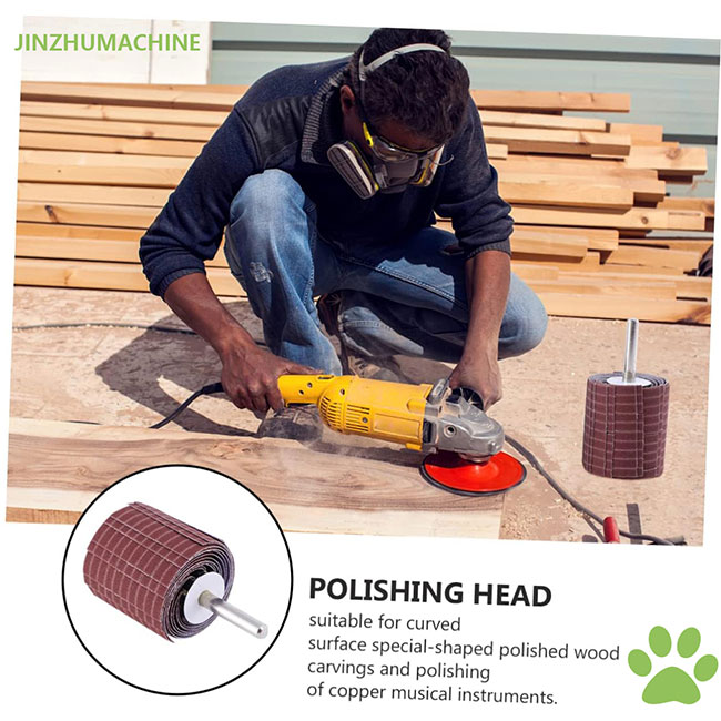 पॉलिशिंग उपभोग्य सामग्रियाँ टिकाऊ फ्लैप व्हील्स एमेरी कपड़े 250*50 मिमी ग्रिट 240 घर्षण तार फ्लैप व्हील्स पीस पॉलिशिंग के लिए 11