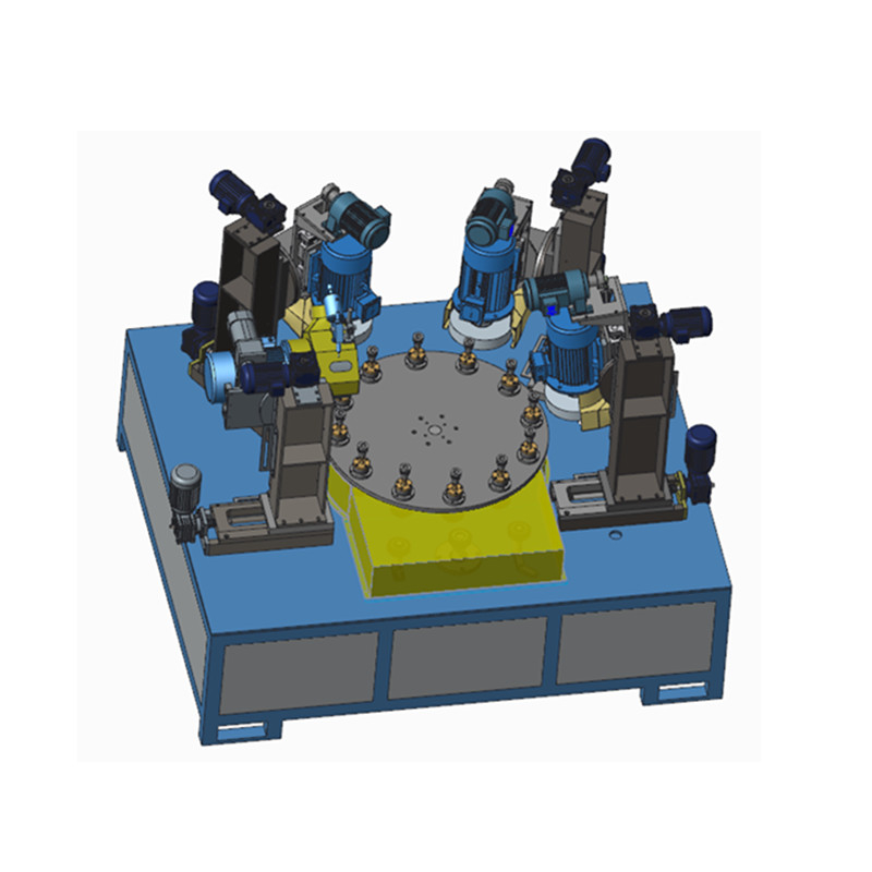 No.4 बाहरी कवर धातु औद्योगिक डबल हेड सैंडिंग डिस्क पॉलिशिंग मशीन तार ड्राइंग मशीन के लिए स्टील तार