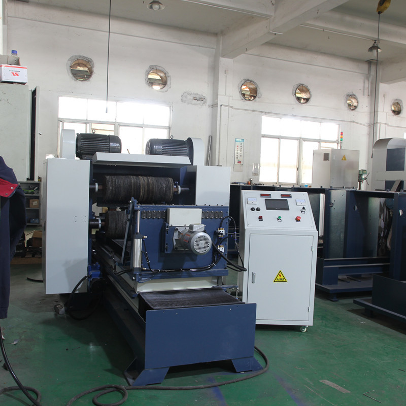 उच्च उत्पादकता के लिए स्वचालित ट्यूब पाइप पॉलिशिंग मशीन 32 मिमी 12.2KW 2000 मिमी