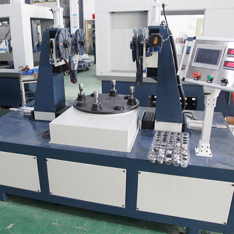 No.4 बाहरी कवर धातु औद्योगिक डबल हेड सैंडिंग डिस्क पॉलिशिंग मशीन तार ड्राइंग मशीन के लिए स्टील तार