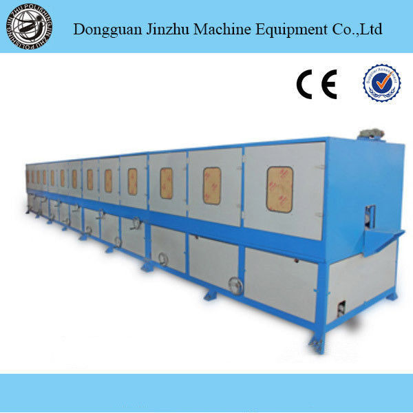 5.5kw * 10 औद्योगिक एसएस ट्यूब पॉलिशिंग मशीन 8.8 * 1.15 * 1.8m मशीन का आकार: